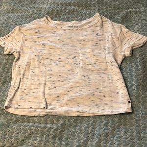 american eagle soft & sexy plush crop top